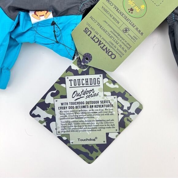 Touchdog Quantum ice Full-Bodied Reflective Dog Jacket small dog snowsuit SZ XS - Picture 11 of 15